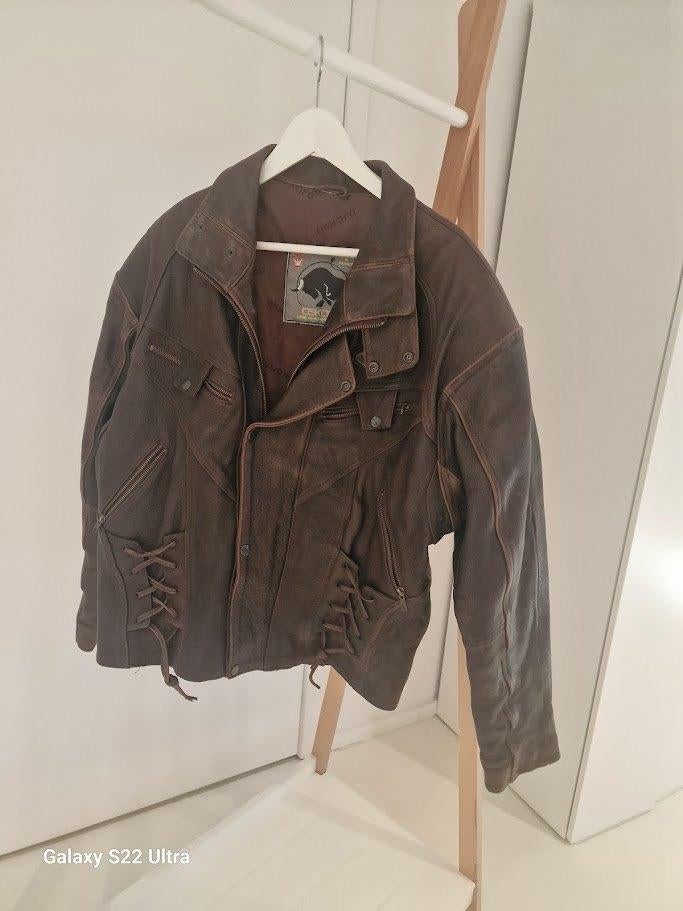 lederen moto pak dames (vest en broek) askara, Femmes, Enlèvement, Combinaison, Neuf, sans ticket