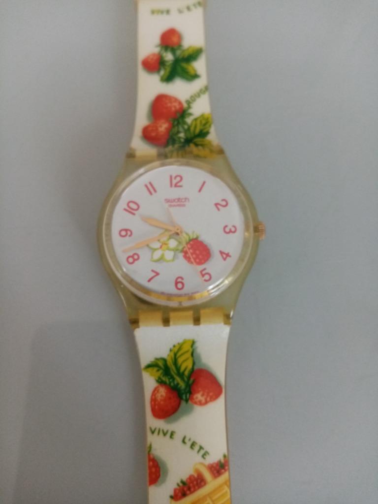 Swatch „make a pie” GE126 productiejaar/2003/4, Verzamelen, Ophalen of Verzenden
