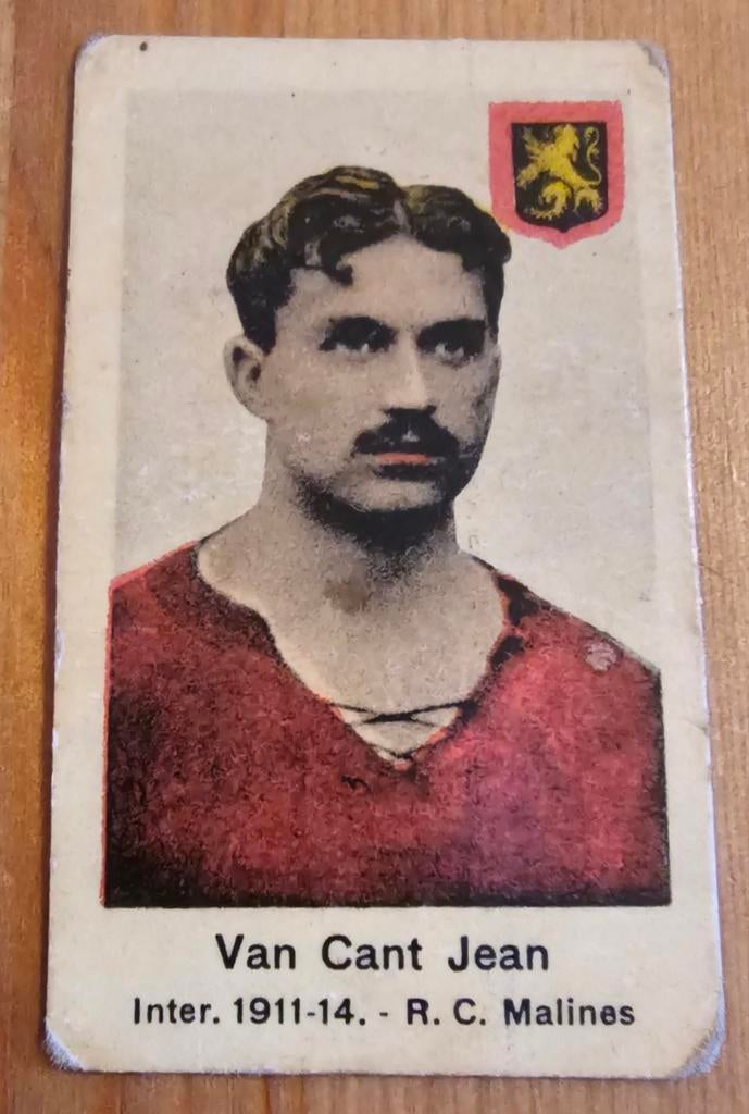 1930s (pre panini) Jean Van Cant Racing Mechelen!, Ophalen of Verzenden, Gebruikt, Plaatje