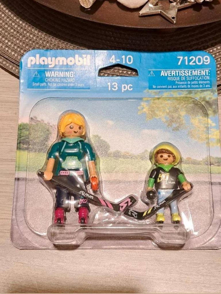 PLAYMOBIL Duo Pack Inline/Hockey(71209), Kinderen en Baby's, Speelgoed | Playmobil, Ophalen, Nieuw, Complete set