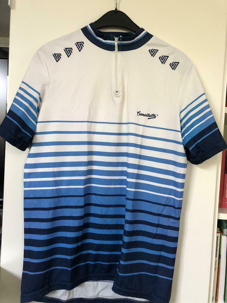 Vintage fietstruitje van Belgische merk Campitello - xl, Fietsen en Brommers, Fietsaccessoires | Fietskleding, Gebruikt, Heren