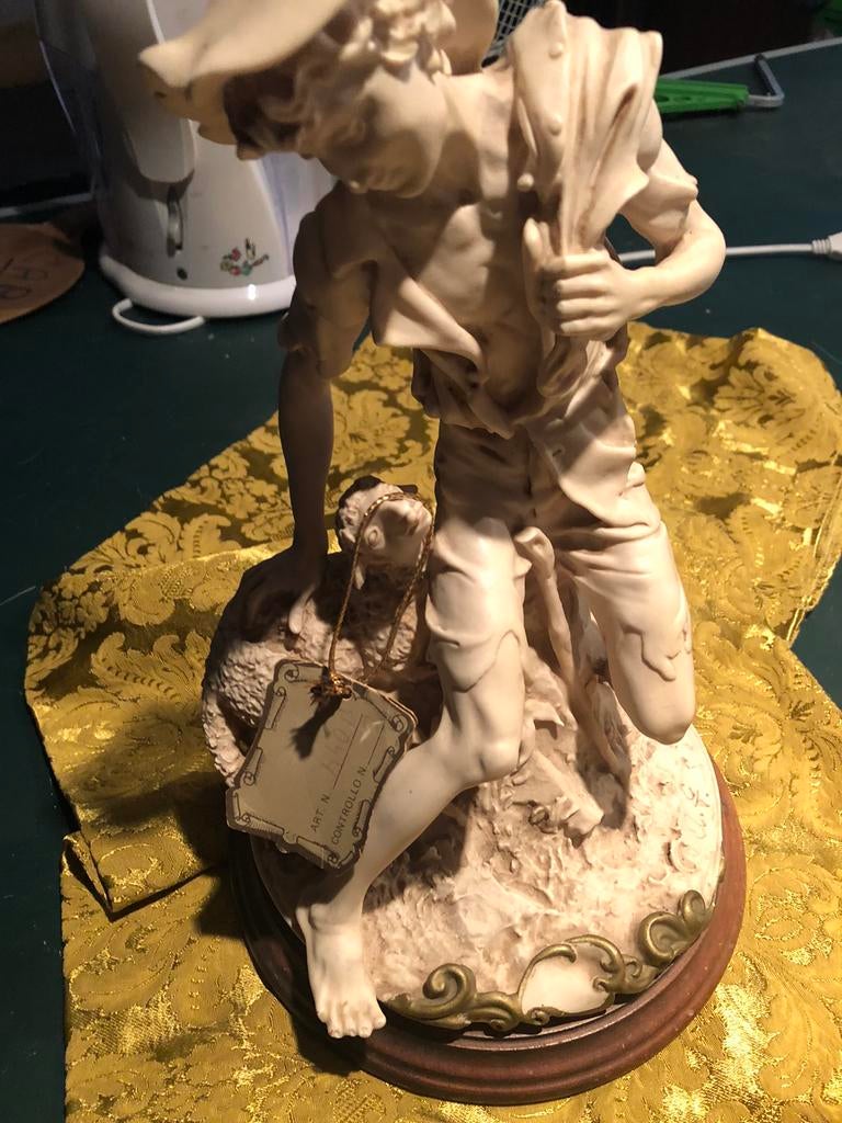 Twee mooie grote beelden van Capodimonte, Ophalen of Verzenden