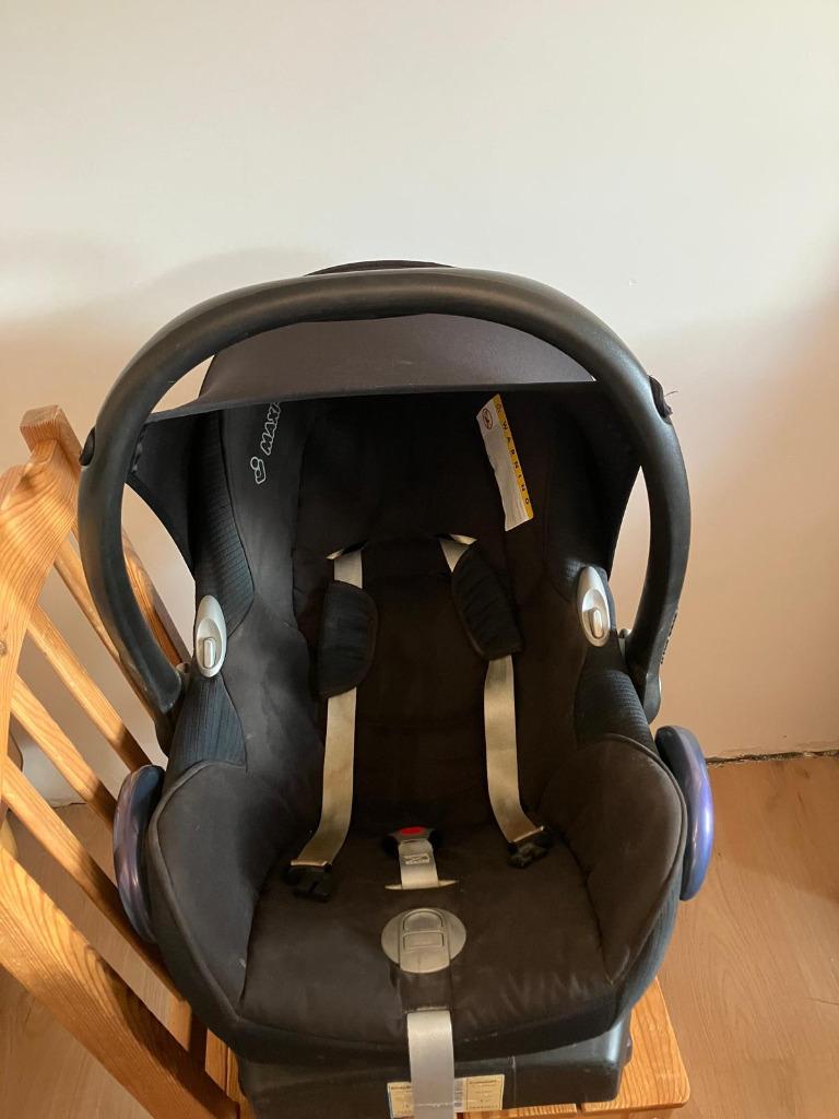 Maxi Cosi Cabriofix incl. Isofix EasyBase, Kinderen en Baby's, Ophalen, Autogordel of Isofix, Gebruikt, 0 t/m 13 kg