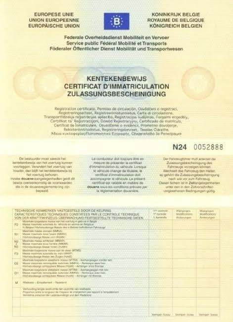 Gezocht: moto papieren max 125cc, Ophalen of Verzenden