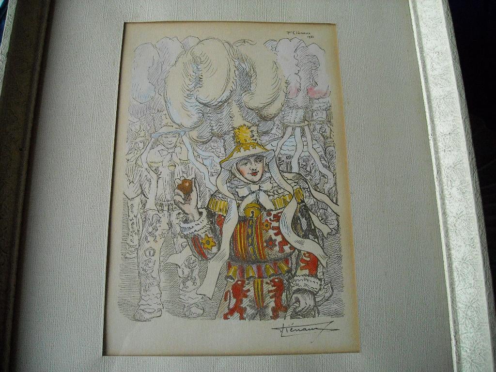 "Gille" de l'Artiste Fd Liénaux (1951), Antiquités & Art, Enlèvement