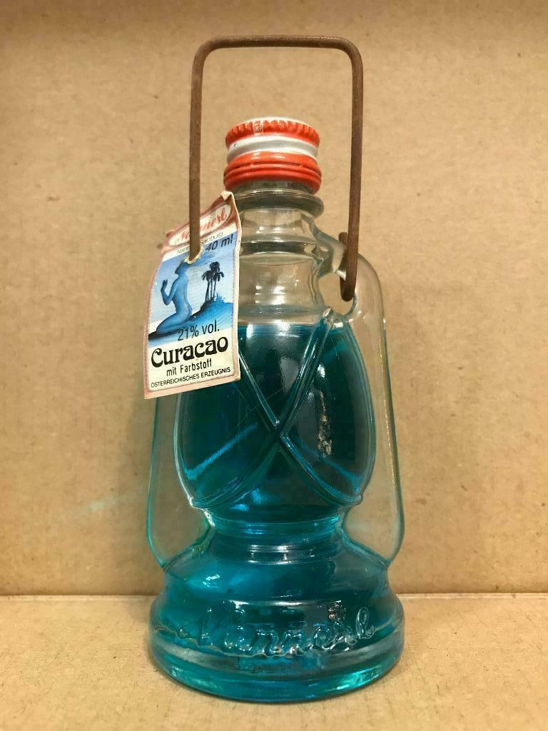 Curacao - Nannerl - Alcohol miniatuur - 40 ml - Oostenrijk, Gebruikt, Overige gebieden, Overige typen, Ophalen of Verzenden