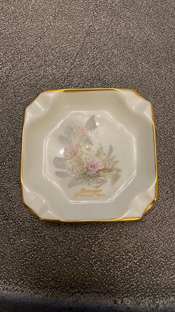 Antiek potje limoges asbakje 9 cm, Enlèvement