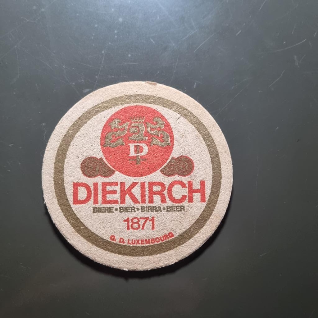 Sous Bock Diekirch (modèle 3), Enlèvement ou Envoi, Utilisé, Sous-bock, Autres marques