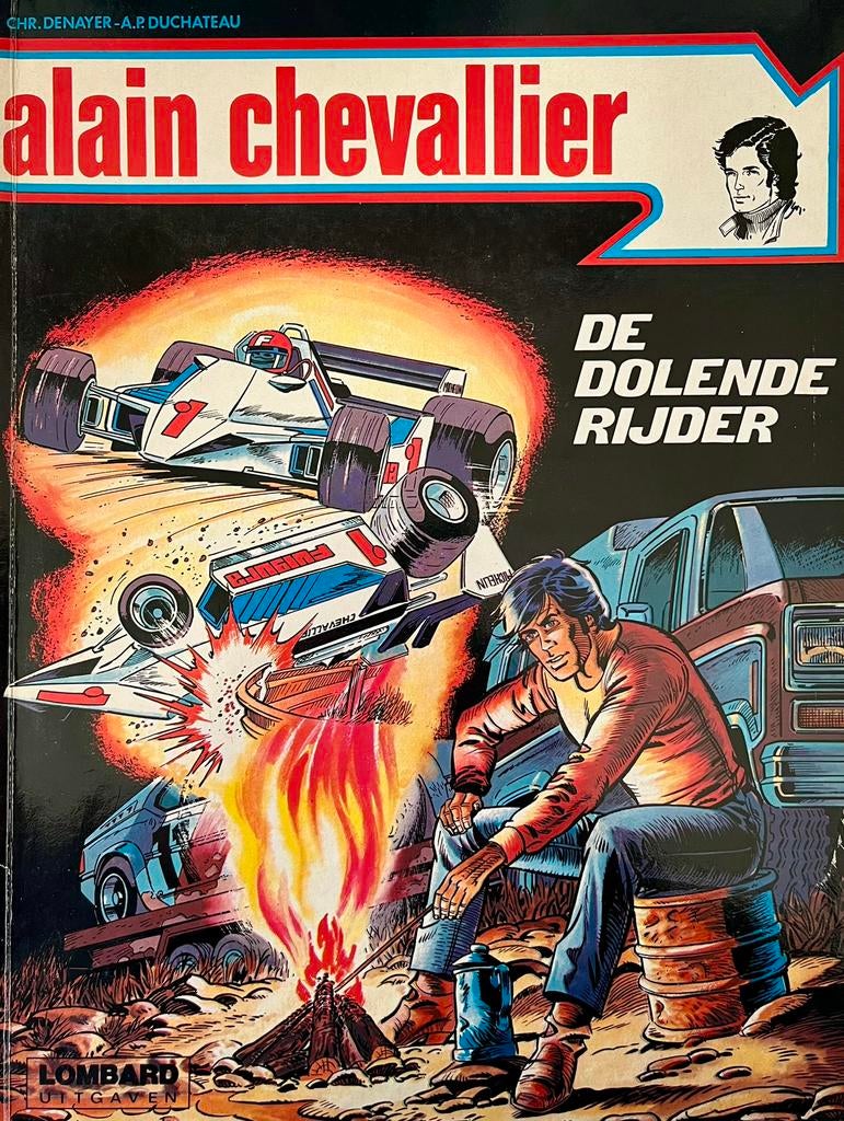 Alain Chevalier - Denayer/Duchateau - 4 strips - Goede staat, Livres, Enlèvement ou Envoi