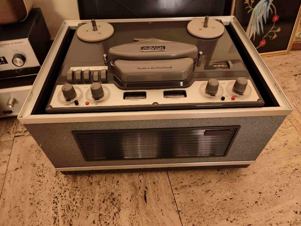 Tape recorder Revox G36, Ophalen, Bandrecorder