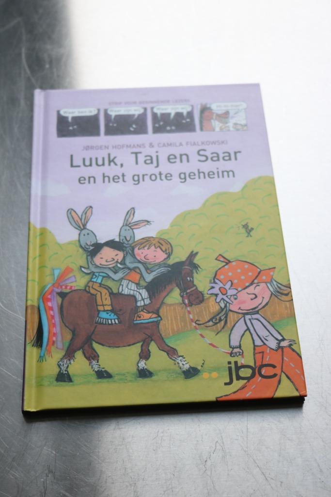 Luuk, Taj en Saar en het grote geheim, Boeken, Ophalen of Verzenden, Zo goed als nieuw, Fictie algemeen