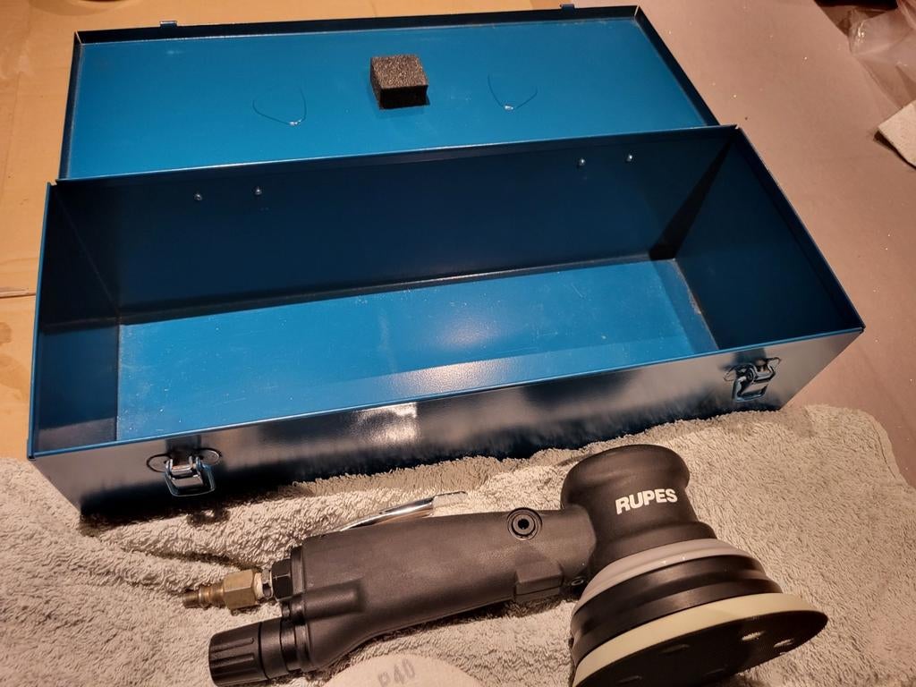 🥳🥳💯💯RUPES SCHUURMACHINE🥳💯nooit gebruikt!!!220IPV400€., Doe-het-zelf en Bouw, Ophalen of Verzenden, Nieuw