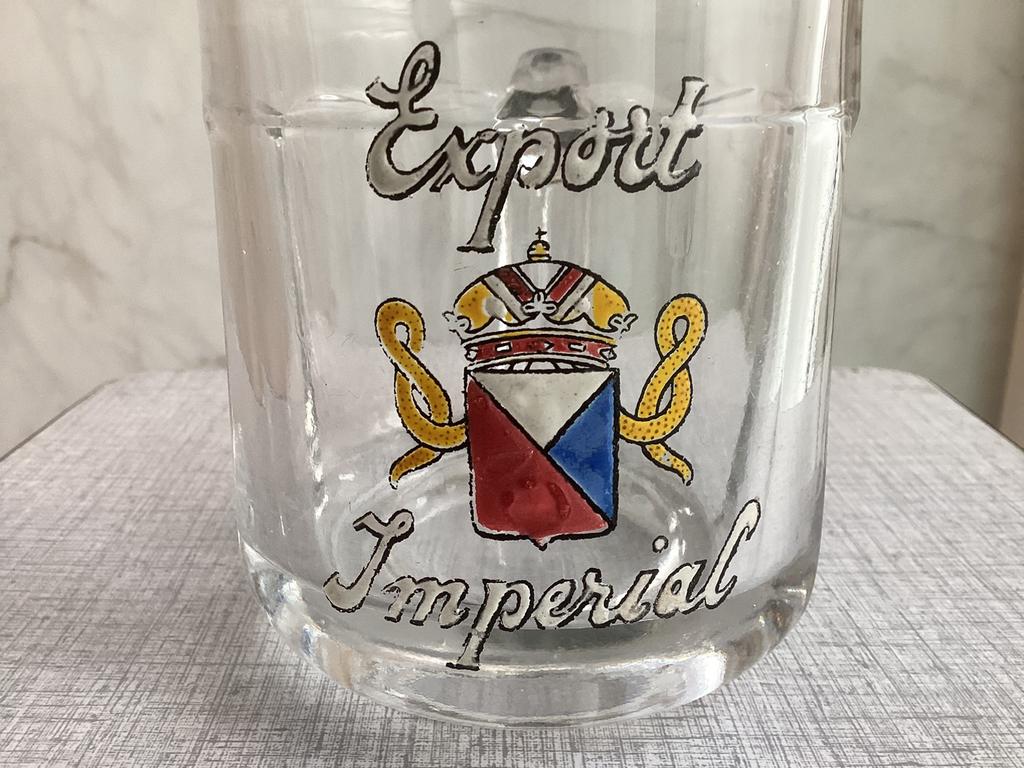 Bierpul export Imperial. Emaille., Verzamelen, Ophalen of Verzenden, Zo goed als nieuw