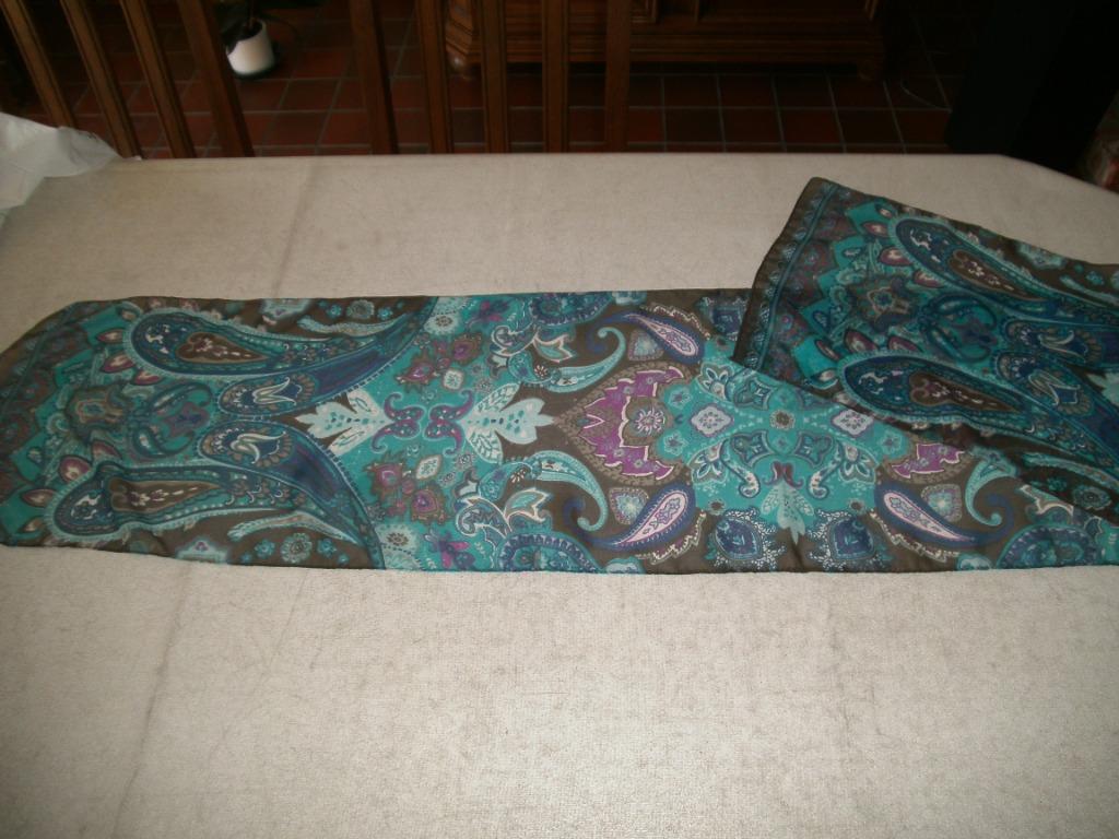 Vintage damessjaal/foulard, Anne de Lancay, Ophalen of Verzenden, Gedragen, Sjaal