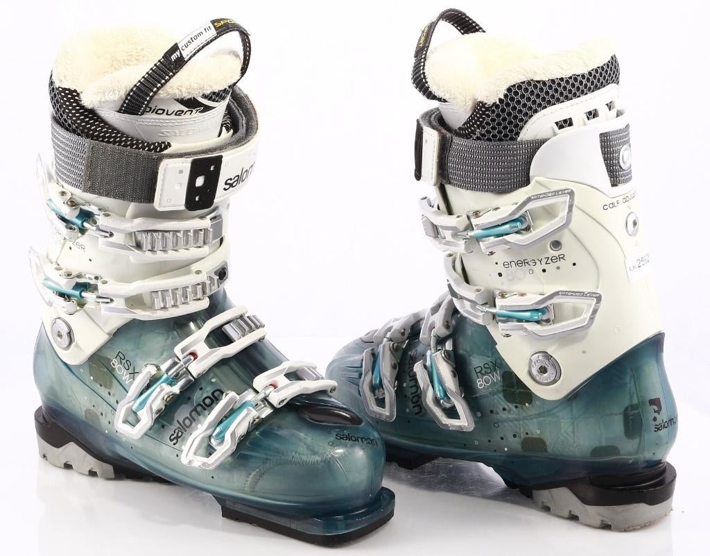 Chaussures de ski 38 38.5 EU pour femmes SALOMON RSX 80, Sports & Fitness, Ski & Ski de fond, Utilisé, Chaussures, Salomon, Carving