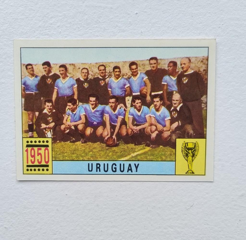 Panini Mexico 70: Team Uruguay 1950, Ophalen of Verzenden, Zo goed als nieuw