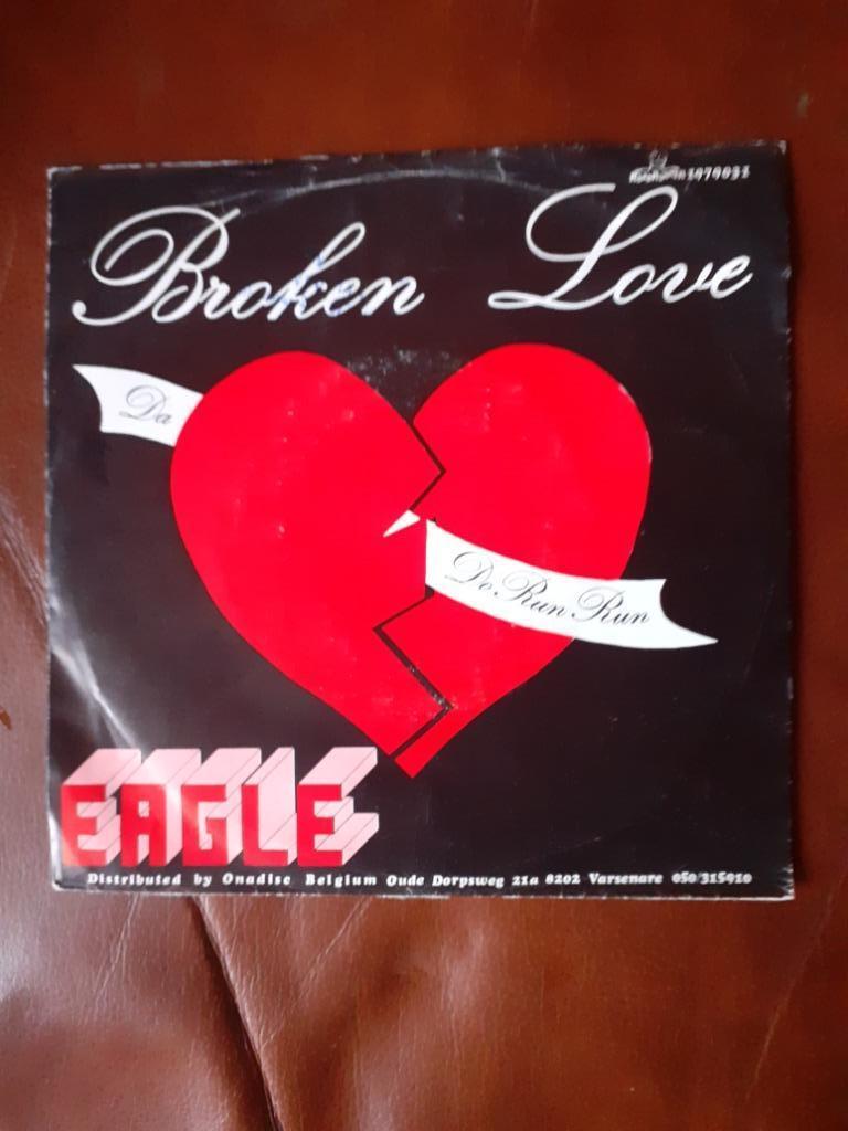 45TEagle : Broken love (BELPOP), Ophalen of Verzenden