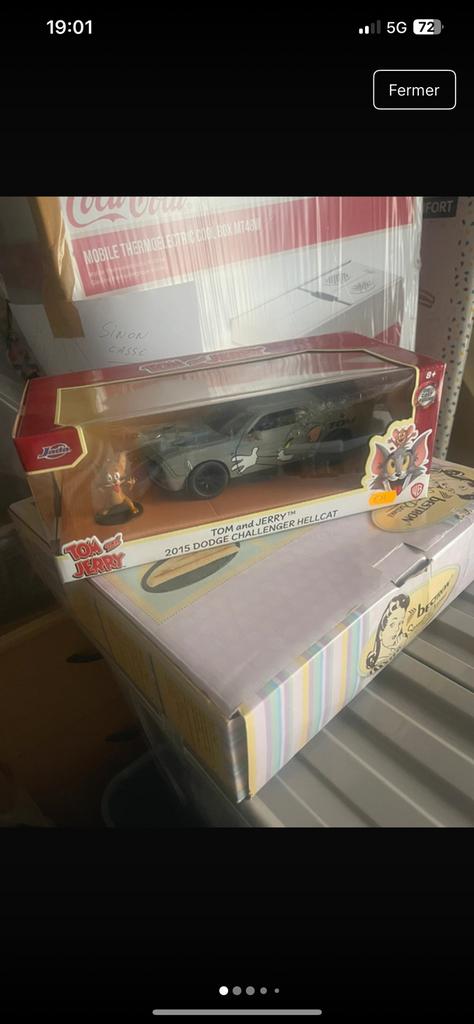De auto van Tom & Jerry, Ophalen