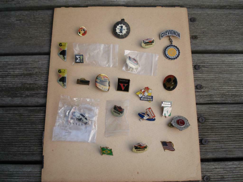 Pack de 20 broches, Enlèvement ou Envoi, Comme neuf, Autres sujets/thèmes, Insigne ou Pin's
