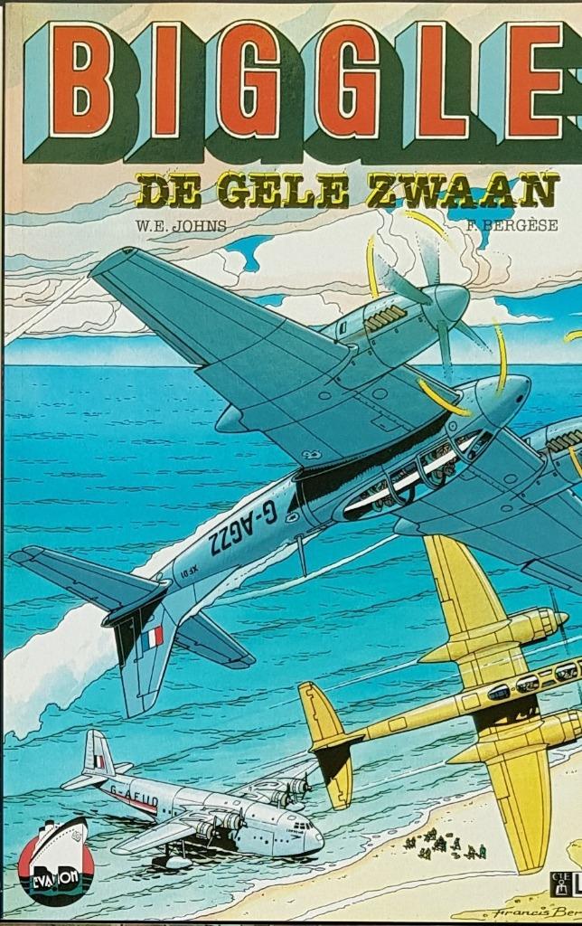 Avonturenstrips Biggles, Livres, Plusieurs BD, Comme neuf, Enlèvement, Johns en Bergèse