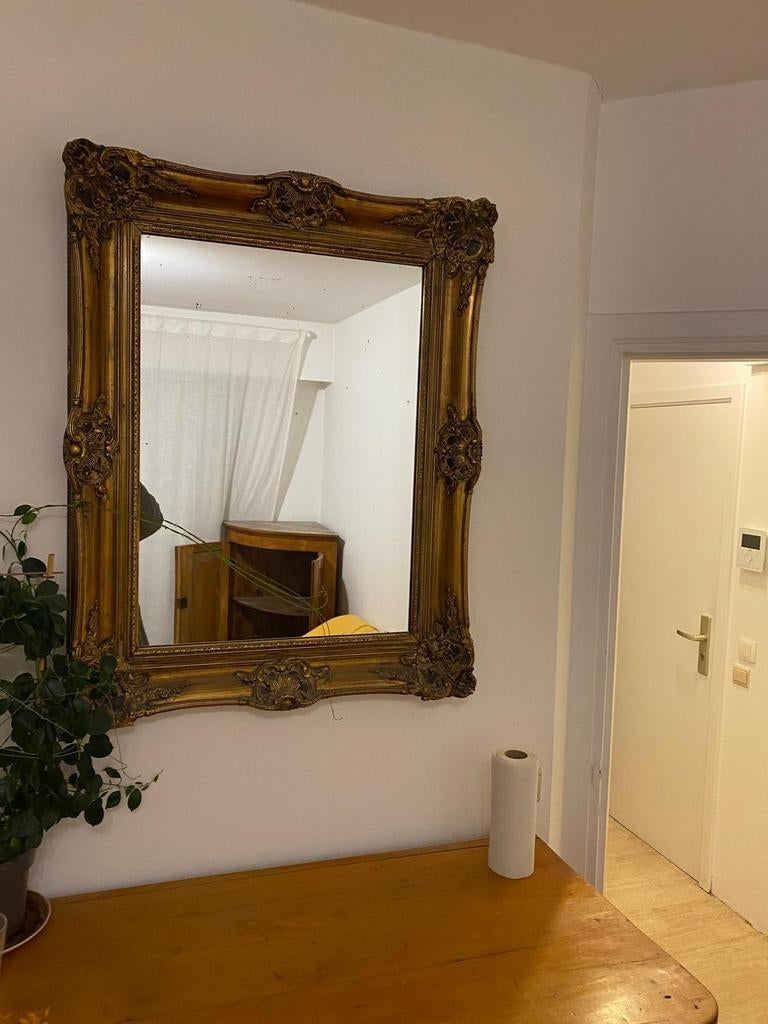 Superbe miroir doré, Antiquités & Art