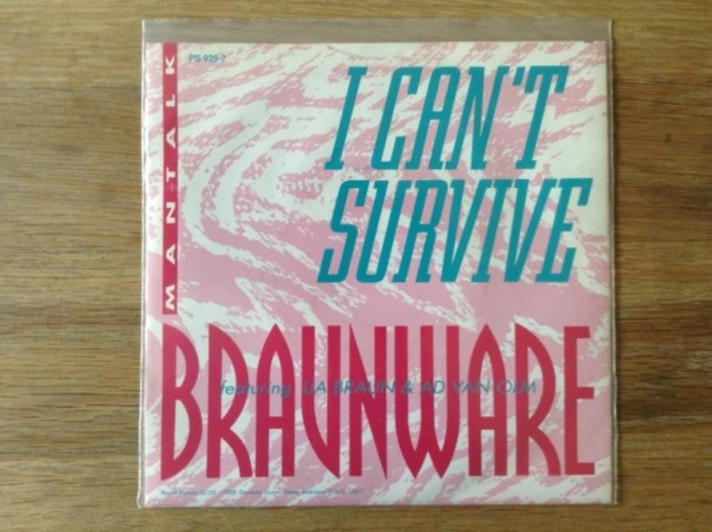 single braunware feat. lia braun ad van olm, Ophalen of Verzenden, Pop