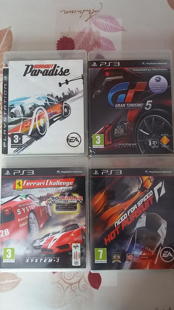 JEUX PS3 5 euros pieces, Enlèvement, Utilisé, À partir de 3 ans