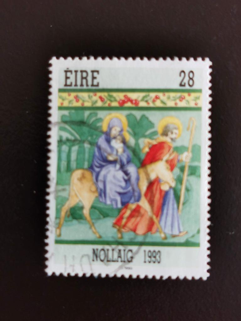 Ierland 1993 - Kerstmis, Ophalen of Verzenden, Ierland, Gestempeld