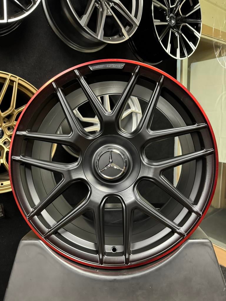 19 inch velgen voor Mercedes AMG 2024 look 5x112 A CLA C E V, Auto-onderdelen, Banden en Velgen, 19 inch, Velg(en), Nieuw, Ophalen of Verzenden