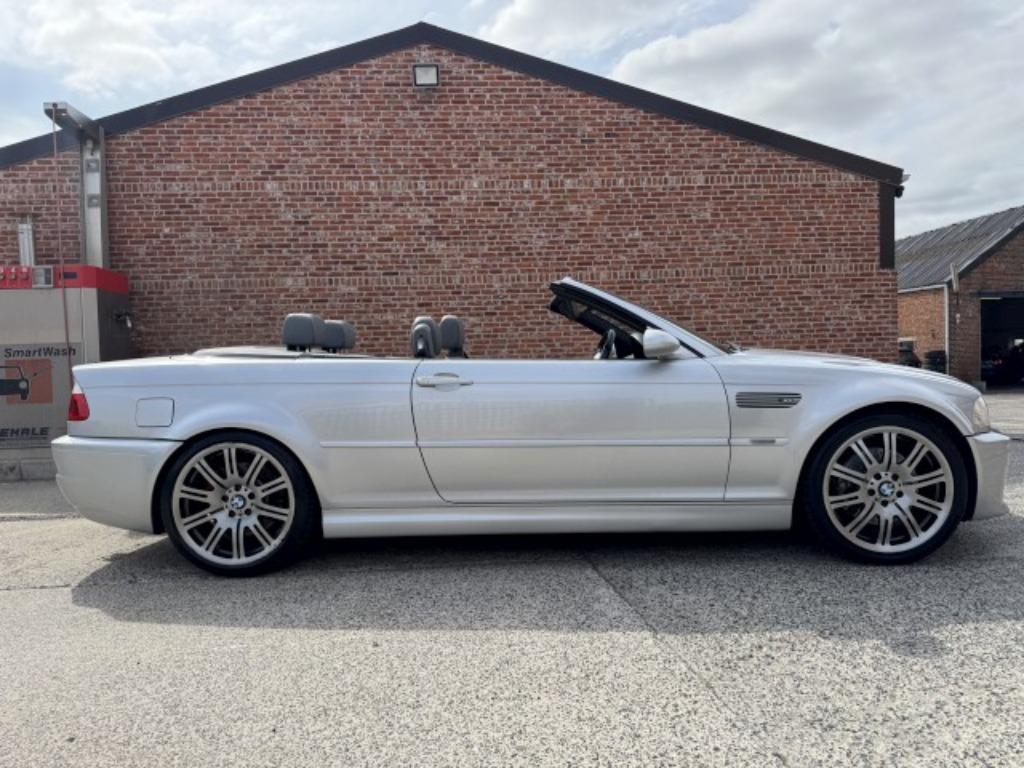 Bmw M3 e46 "MANUEEL" 125000km/leder/XENON/pdc/Navi/clim/2001, Autos, Argent ou Gris, Achat, Entreprise, Cabriolet