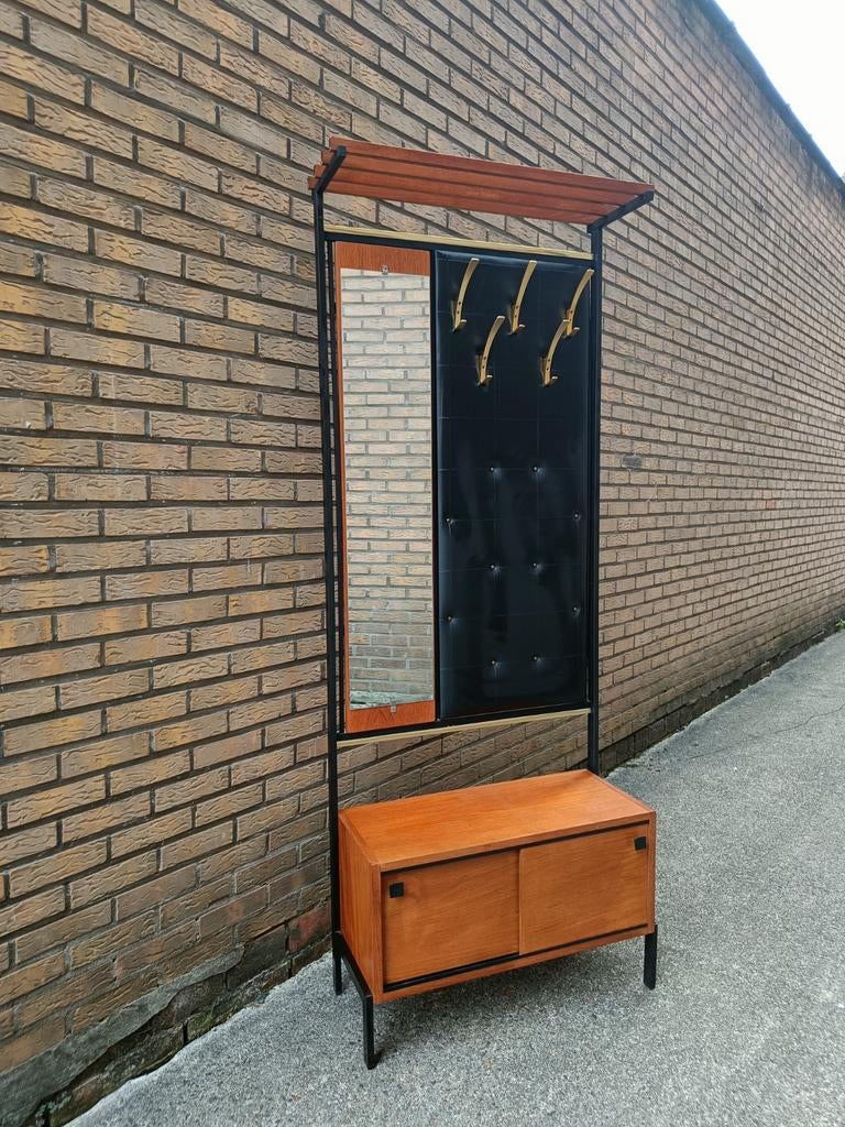 Vintage staande kapstok jaren 70, Huis en Inrichting, Woonaccessoires | Kapstokken, Ophalen, Gebruikt, Staande kapstok
