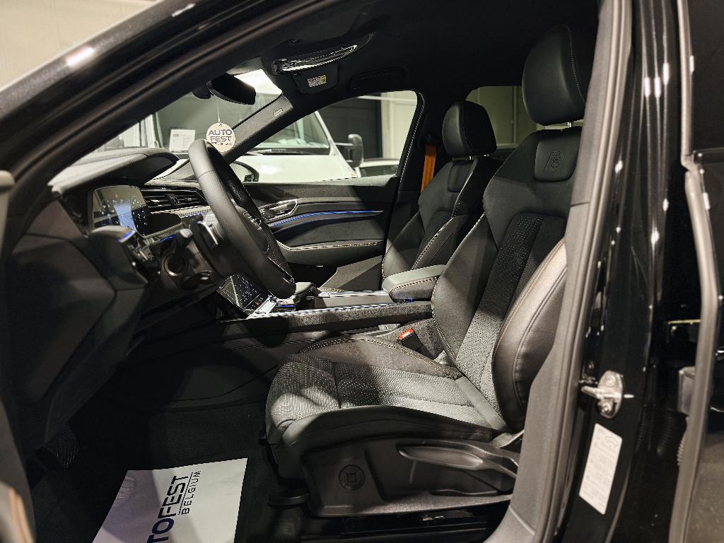 Audi E-Tron 50 Quattro S-Line « Édition noire » - Garantie, Euro 6, Entreprise, Garantie prolongée, Noir