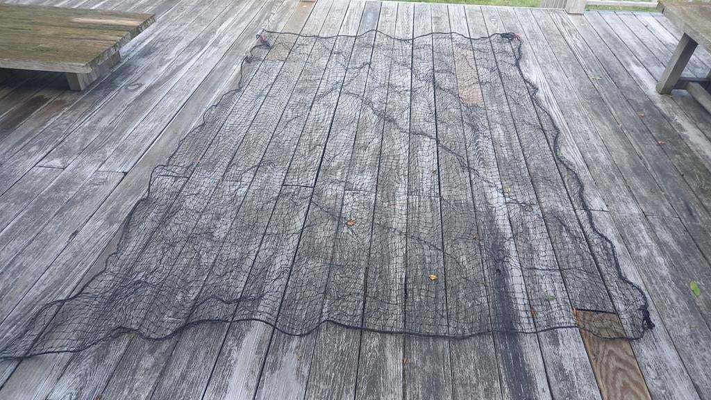 Vogelnet met boord 230 x 320 cm, Ophalen of Verzenden, Gebruikt