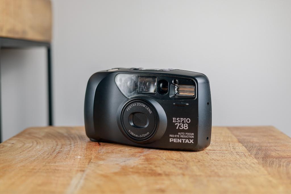 Pentax Espio 738 35mm Film Analoge Camera, Ophalen of Verzenden, Zo goed als nieuw, Compact, Pentax