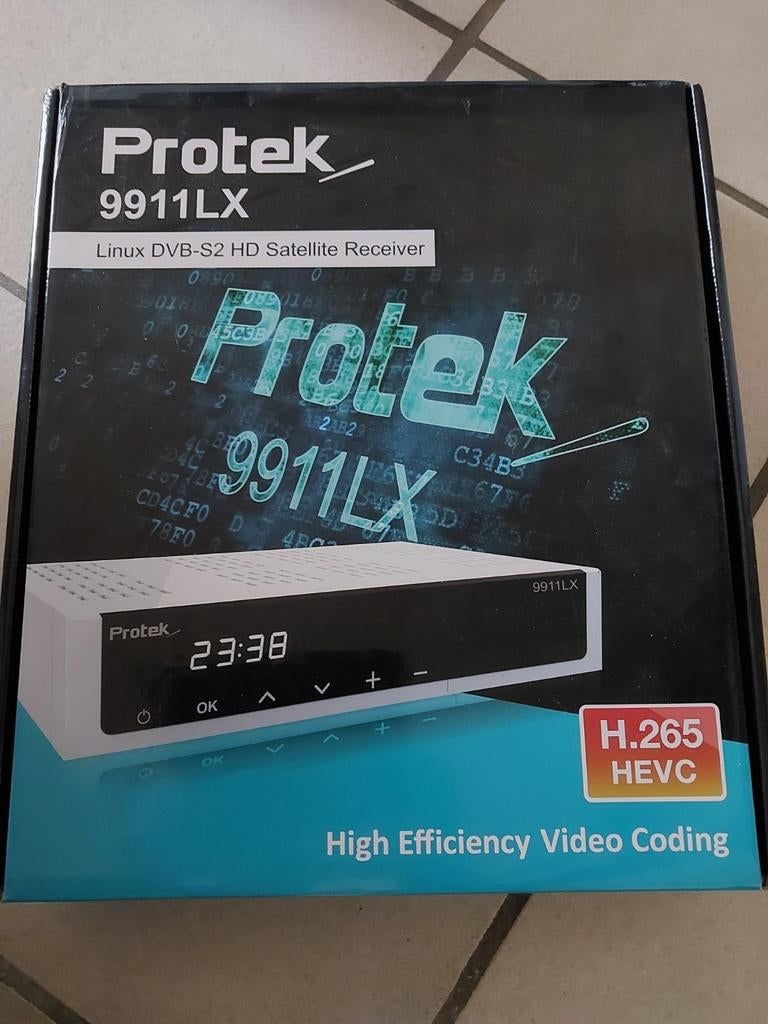 Satellietontvanger Protek 9911LX, Audio, Tv en Foto, Schotelantennes, Ophalen of Verzenden, Zo goed als nieuw