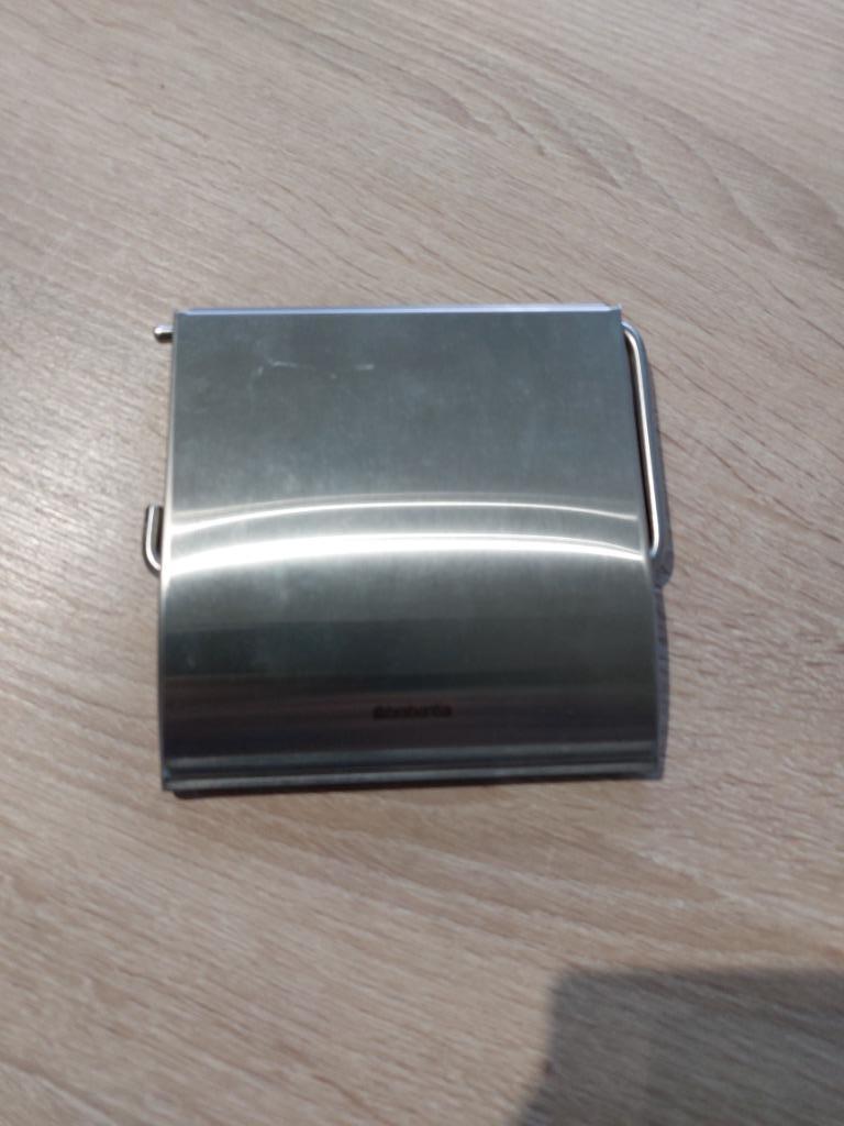 Porte-rouleau de papier toilette en inox Brabantia, Enlèvement, Neuf, Inox