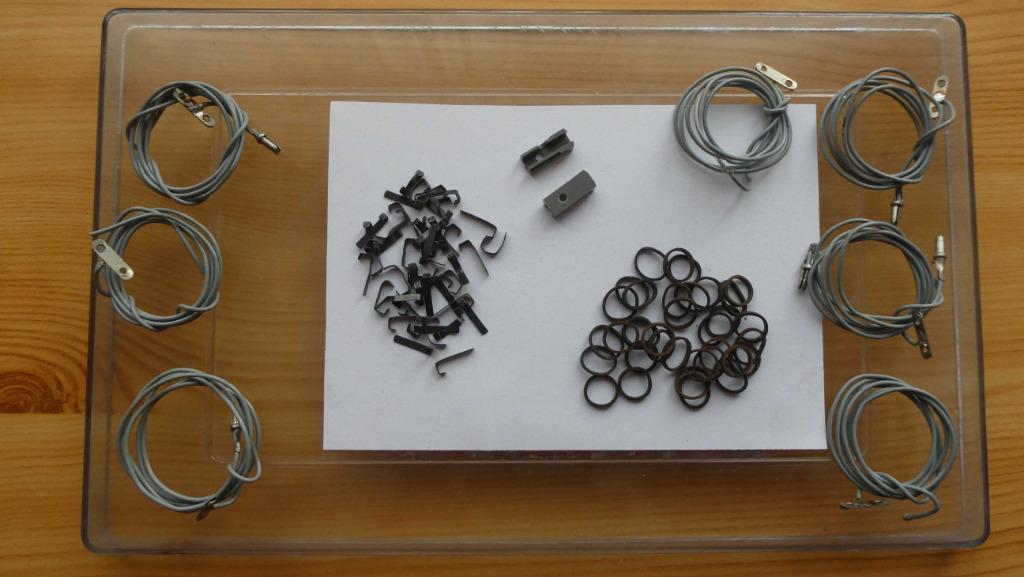7X Märklin 7003 Câble de branchement de caténaire., Envoi, Utilisé, Transformateur ou Alimentation, Märklin