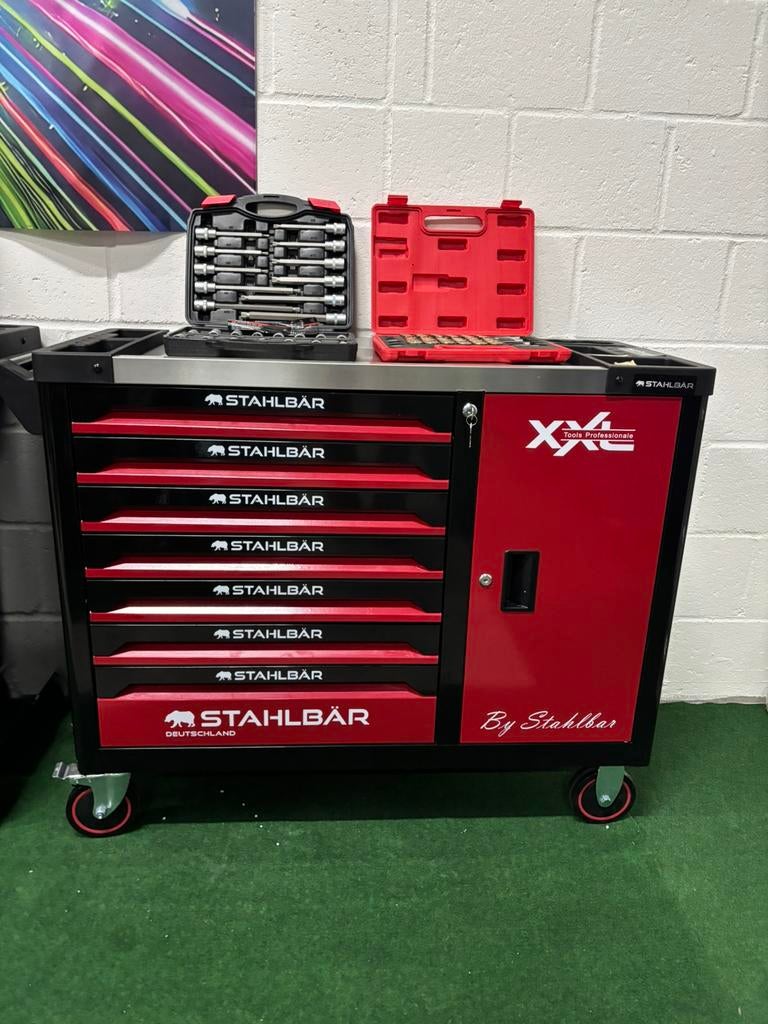 Nouveau chariot à outils Stahlbar XXL Power Caps rempli !, Enlèvement ou Envoi, Neuf