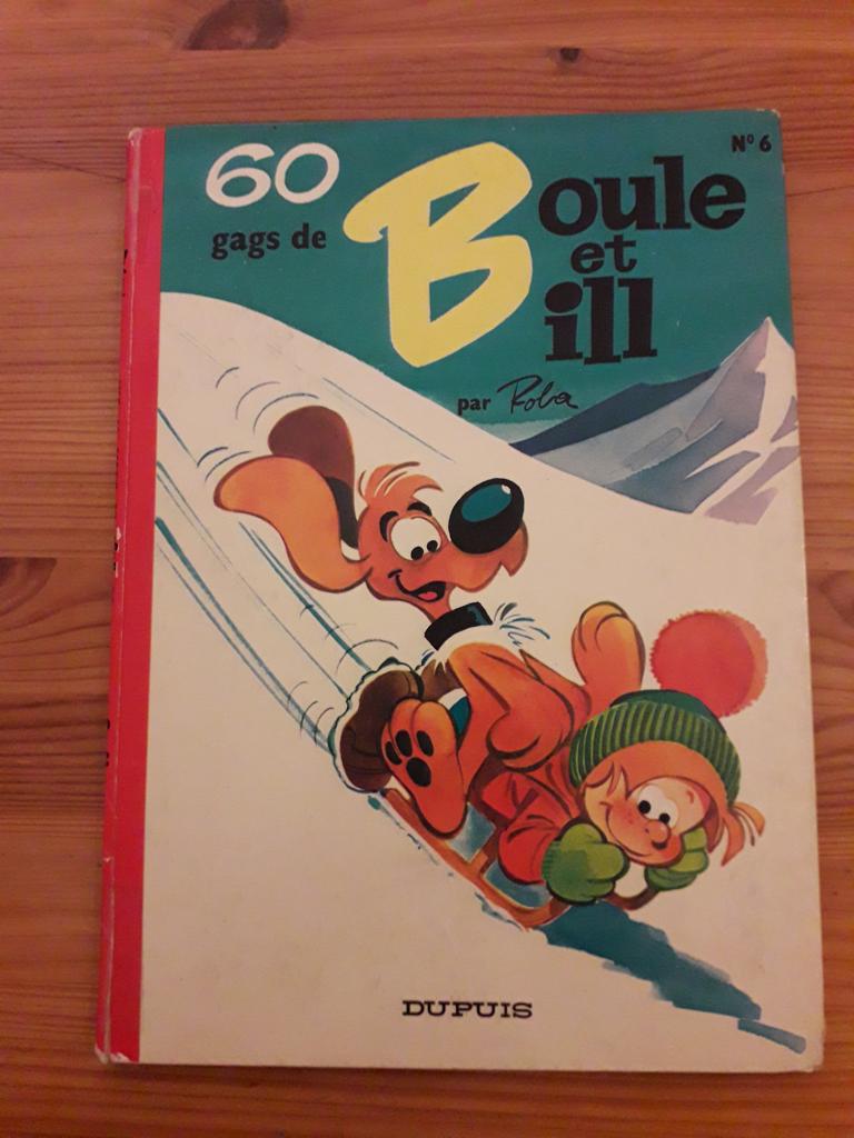 EO 60 gags de Boule et Bill n°6 Dupuis 1970 signée par ROBA, Livres, BD, Utilisé, Une BD, Enlèvement ou Envoi