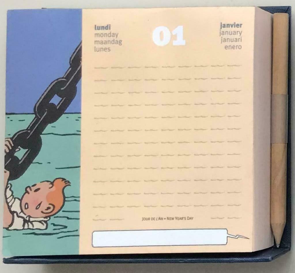 Kuifje scheurkalender, Boeken, Verzenden
