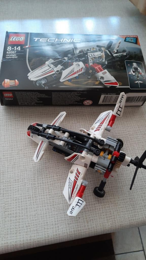 Lego technic 42057, Ophalen, Zo goed als nieuw, Lego