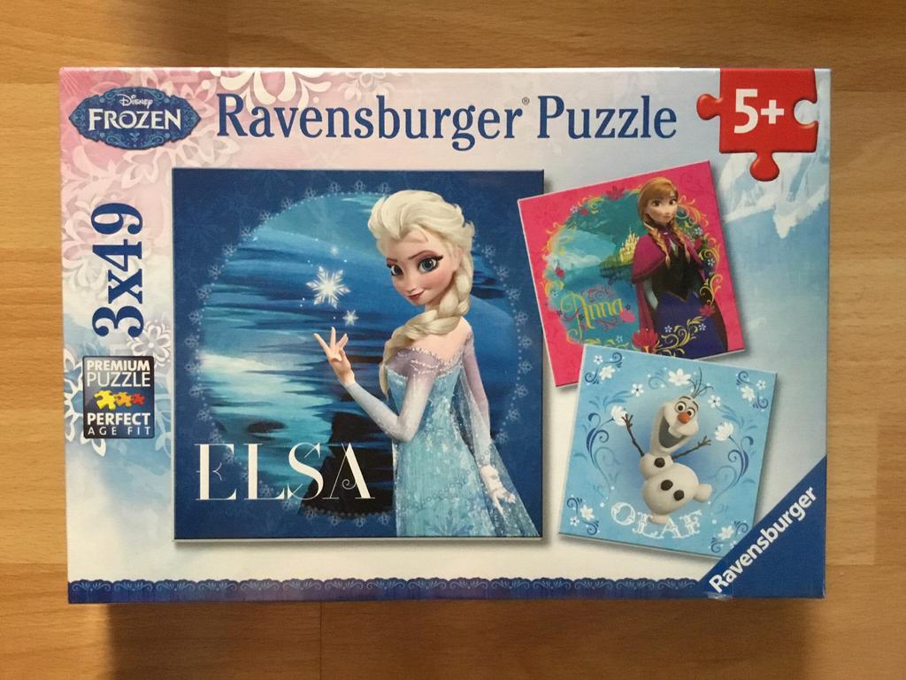 Puzzels Disney Frozen - nieuw, Enlèvement ou Envoi, Neuf, 4 à 6 ans