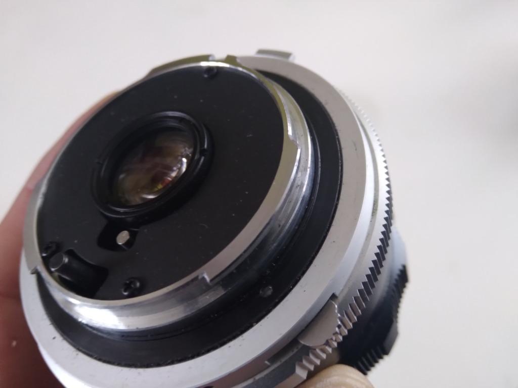 Minolta mc w rokkor sg 28 mm 3.5, Ophalen of Verzenden, Zo goed als nieuw