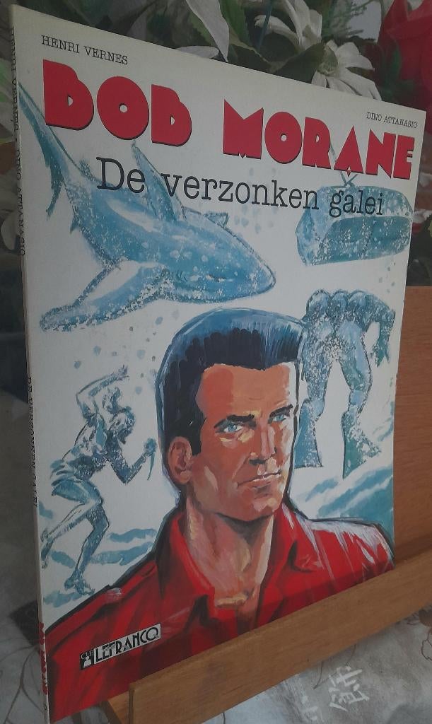 Bob Morane nr 10  de verzonken galei, Livres, Une BD, Vernes en Forton, Comme neuf, Envoi