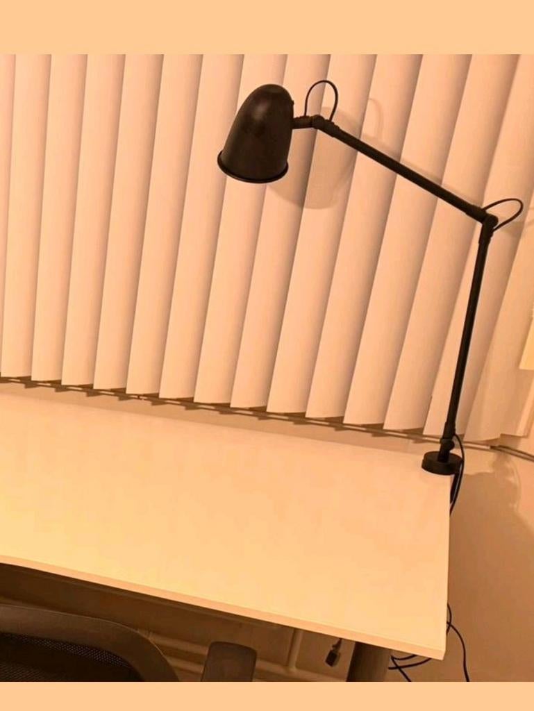 Ikea bureaulamp Skurup, Ophalen