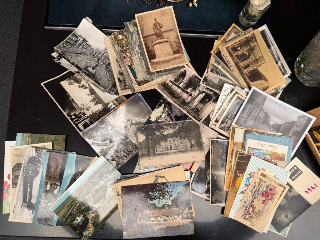 Lot de cartes postales anciennes +- 120 pièces en bon état, Enlèvement ou Envoi