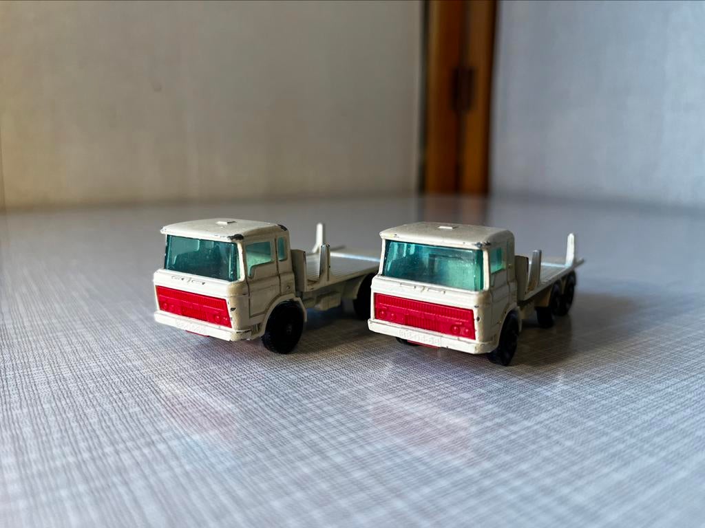Camion à poutres | Matchbox n•58 2 pièces, Enlèvement ou Envoi, Bus ou Camion, Matchbox