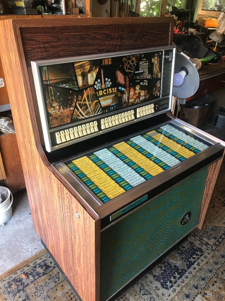 Professionele herstelling van vintage jukeboxen, Verzamelen, Automaten | Jukeboxen, Ophalen, Gebruikt, Voor 1950, Overige merken