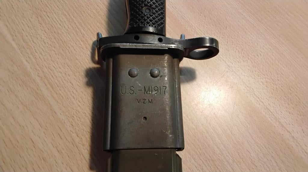Baïonnette US M 1917, Enlèvement ou Envoi