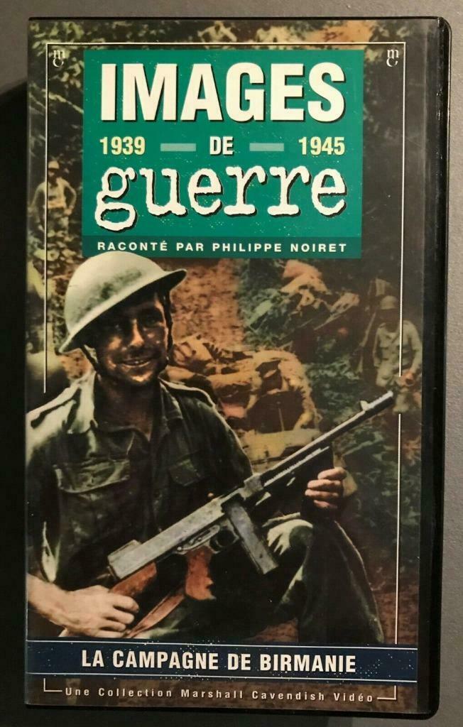 VHS  Images de guerre 39-45 N°20 : La campagne de Birmanie., Ophalen of Verzenden, Gebruikt, Documentaire